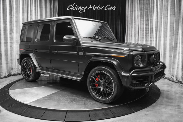 Used 2021 Mercedes-Benz G63 AMG 4Matic Factory Matte Black Only 11k Miles Loaded for sale Sold at Chicago Motor Cars in West Chicago IL 60185 6
