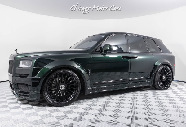 Used 2022 Rolls-Royce Cullinan SUV NOVITEC WIDEBODY KIT! ANRKY WHEELS! Shooting Star Headliner! for sale Sold at Chicago Motor Cars in West Chicago IL 60185 1