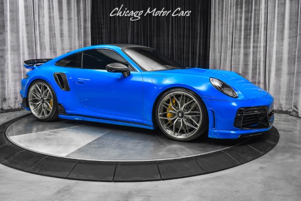 Used 2022 Porsche 911 Turbo S Coupe Full TECHART Kit! ANRKY Wheels! FULLY LOADED! for sale Sold at Chicago Motor Cars in West Chicago IL 60185 6