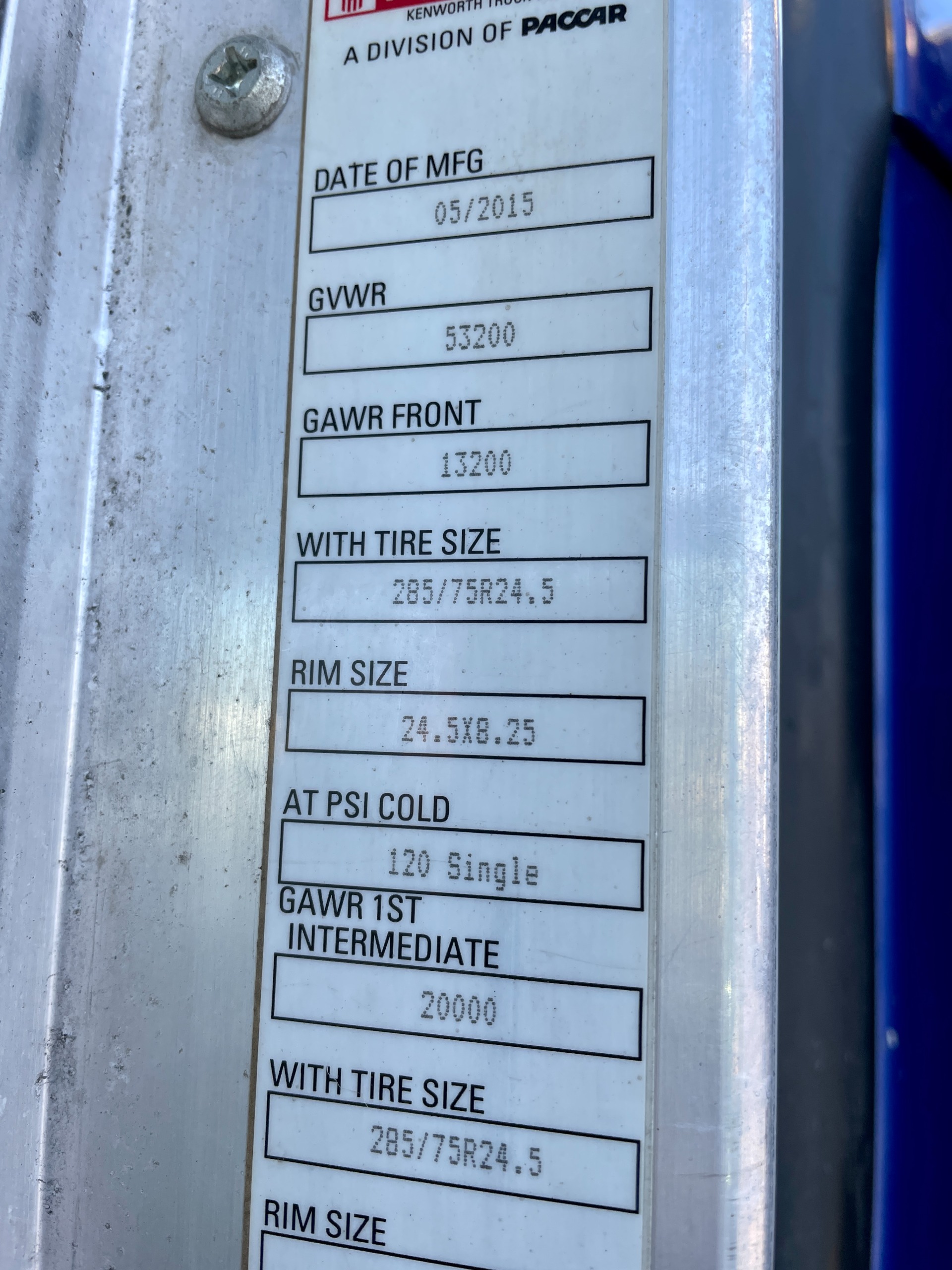 2016 KENWORTH W9 SERIES - Image 43