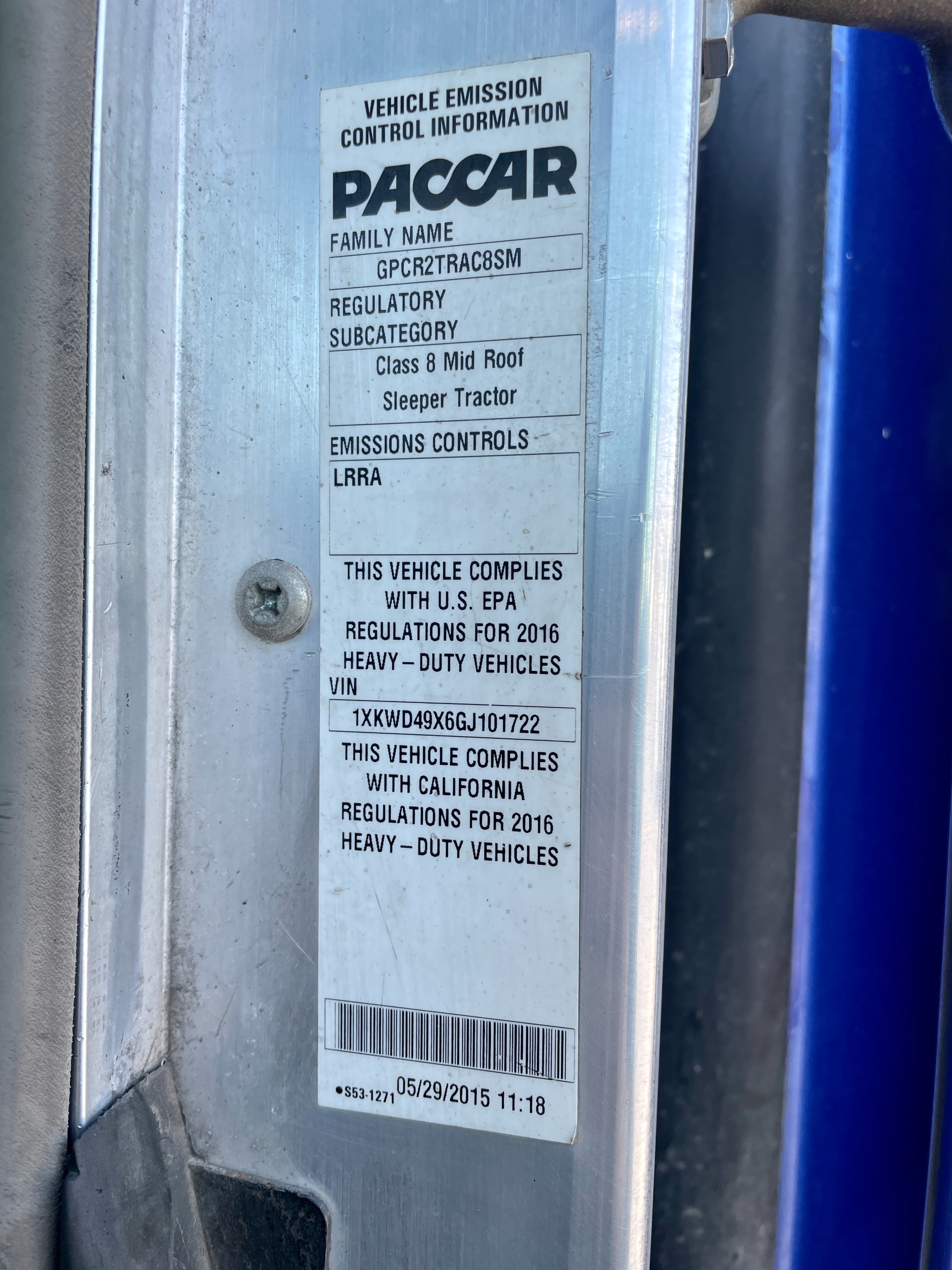 2016 KENWORTH W9 SERIES - Image 46