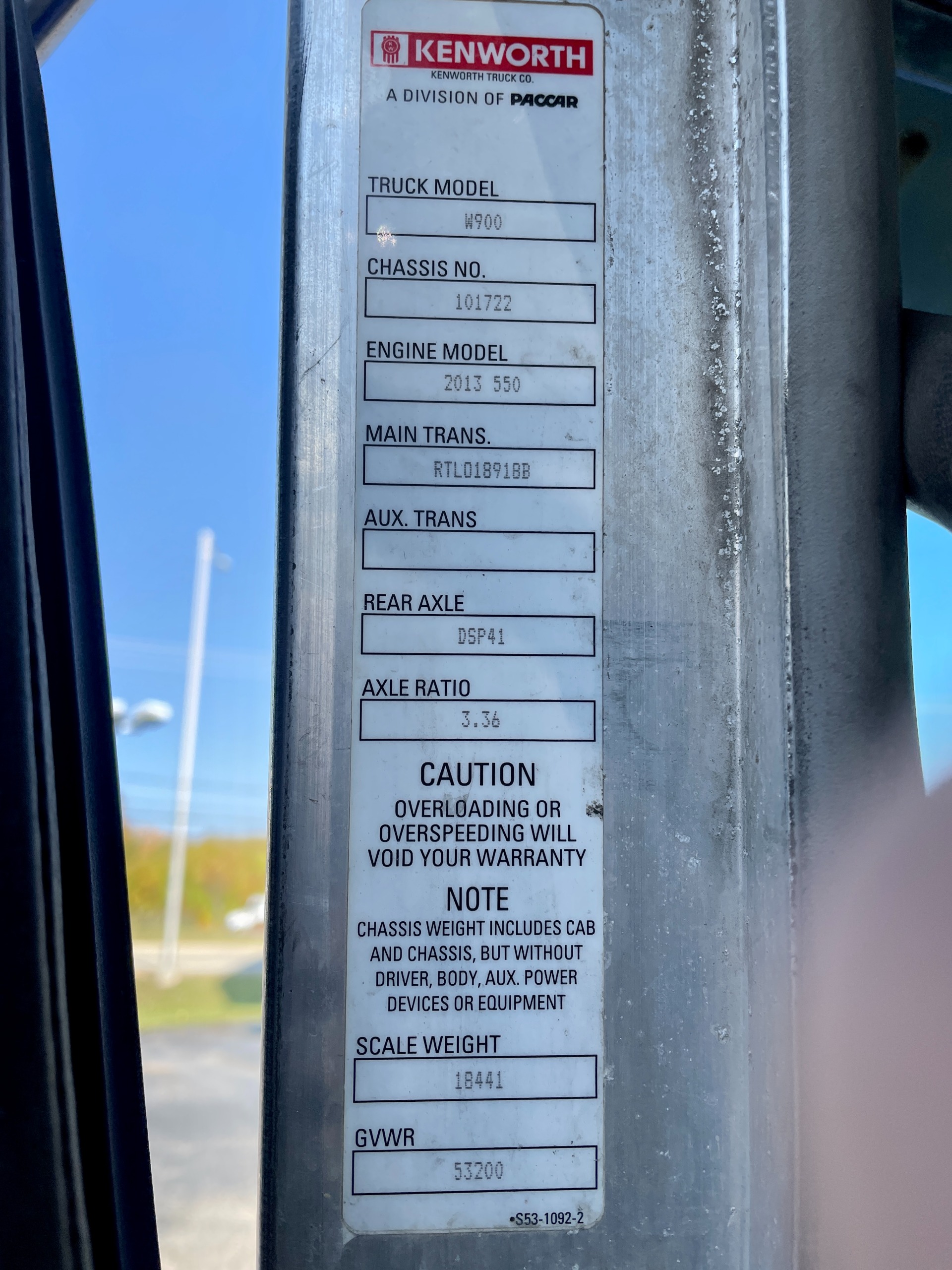 2016 KENWORTH W9 SERIES - Image 47