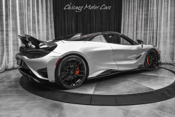 Used 2022 McLaren 765LT Spider Convertible ONLY 43 Miles MSO Bespoke Options LOADED Carbon Fiber! for sale Sold at Chicago Motor Cars in West Chicago IL 60185 5