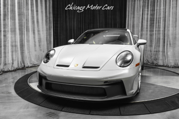 Used 2022 Porsche 911 GT3 Coupe ONLY 25 Miles! 6-Speed Manual! Chalk! PCCB! HUGE MSRP! LOADED for sale Sold at Chicago Motor Cars in West Chicago IL 60185 2