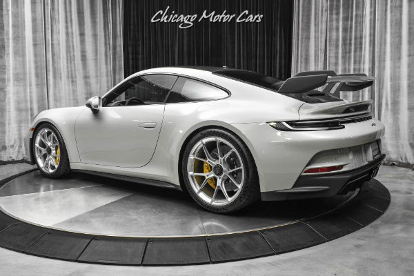 Used 2022 Porsche 911 GT3 Coupe ONLY 25 Miles! 6-Speed Manual! Chalk! PCCB! HUGE MSRP! LOADED for sale Sold at Chicago Motor Cars in West Chicago IL 60185 3