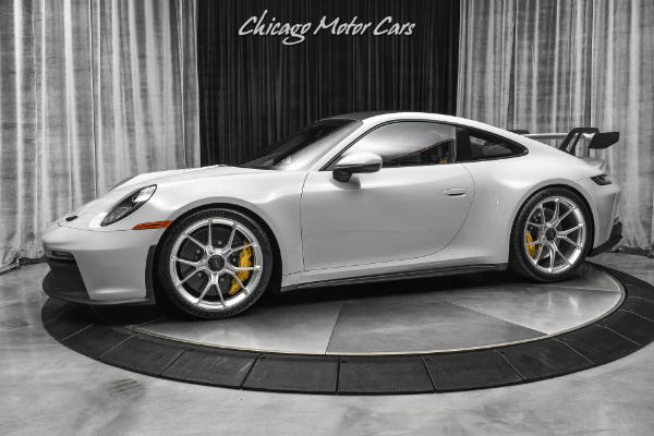 Used 2022 Porsche 911 GT3 Coupe ONLY 25 Miles! 6-Speed Manual! Chalk! PCCB! HUGE MSRP! LOADED for sale Sold at Chicago Motor Cars in West Chicago IL 60185 1