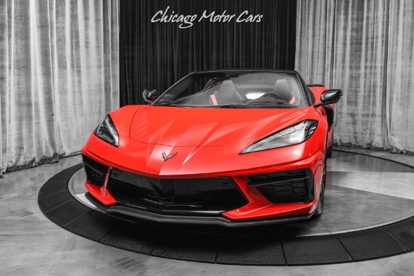 Used 2022 Chevrolet Corvette Stingray Convertible w/3LT ONLY 221 Miles Z51 Perf. Pkg! Front Lift! LOADED for sale Sold at Chicago Motor Cars in West Chicago IL 60185 2