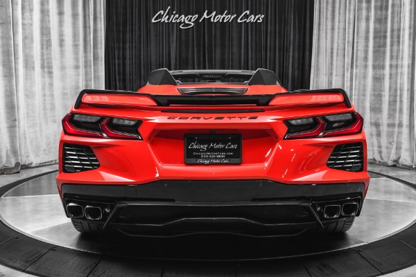 Used 2022 Chevrolet Corvette Stingray Convertible w/3LT ONLY 221 Miles Z51 Perf. Pkg! Front Lift! LOADED for sale Sold at Chicago Motor Cars in West Chicago IL 60185 4