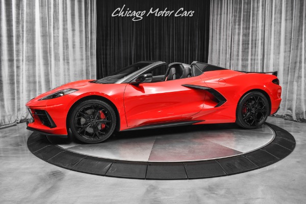 Used 2022 Chevrolet Corvette Stingray Convertible w/3LT ONLY 221 Miles Z51 Perf. Pkg! Front Lift! LOADED for sale Sold at Chicago Motor Cars in West Chicago IL 60185 1