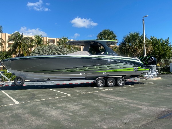 Used 2022 Mystic M4200 QUAD MERCURY 300R - CENTER CONSOLE - ONLY 30 HOURS! for sale Sold at Chicago Motor Cars in West Chicago IL 60185 1