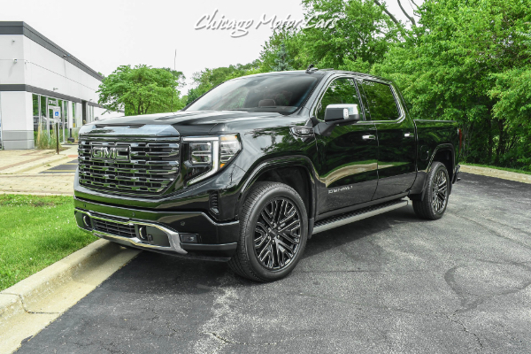 Used 2022 GMC Sierra 1500 Denali Ultimate 4WD Crew Cab Pickup ONLY 42 Miles! Duramax Diesel! LOADED for sale Sold at Chicago Motor Cars in West Chicago IL 60185 2