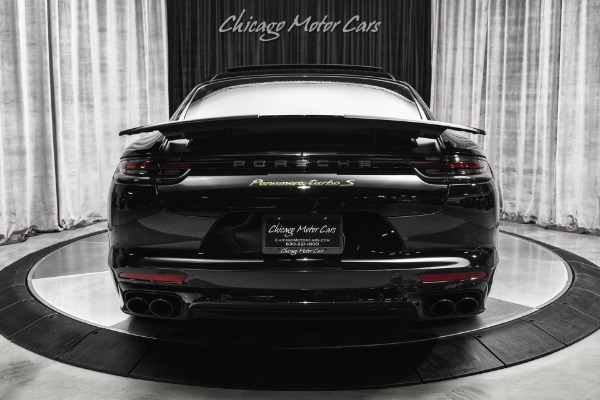 Used 2018 Porsche Panamera Turbo S E-Hybrid Sedan Carbon Interior Pkg Burmester Sound HUGE $226K MSRP for sale Sold at Chicago Motor Cars in West Chicago IL 60185 4