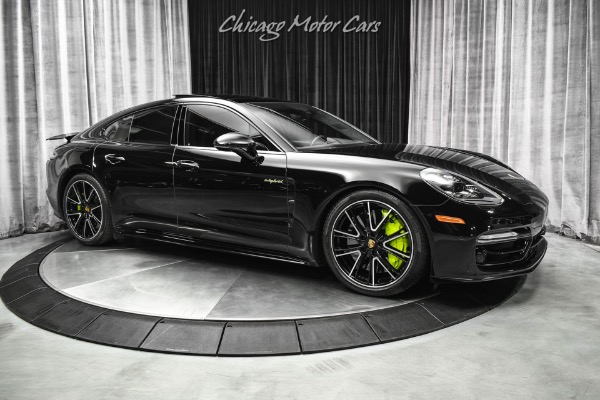 Used 2018 Porsche Panamera Turbo S E-Hybrid Sedan Carbon Interior Pkg Burmester Sound HUGE $226K MSRP for sale Sold at Chicago Motor Cars in West Chicago IL 60185 6