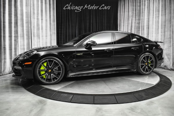 Used 2018 Porsche Panamera Turbo S E-Hybrid Sedan Carbon Interior Pkg Burmester Sound HUGE $226K MSRP for sale Sold at Chicago Motor Cars in West Chicago IL 60185 1