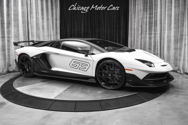 Used-2020-Lamborghini-Aventador-SVJ-63-LP770-4-SVJ63-Coupe-ONLY-120-Miles-SUPER-RARE-EXAMPLE-TONS-of-Carbon