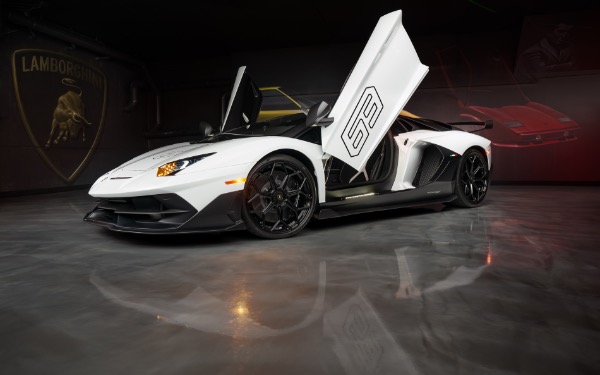 Used 2020 Lamborghini Aventador SVJ 63 LP770-4 SVJ63 Coupe ONLY 120 Miles! SUPER RARE EXAMPLE! TONS of Carbon! for sale Sold at Chicago Motor Cars in West Chicago IL 60185 1