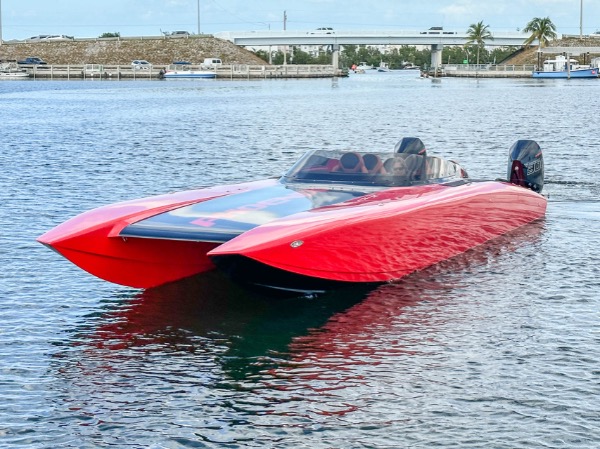 Used 2022 Phoenix 34 XPR Catamaran - Twin Mercury 300R - Open Cockpit for sale Sold at Chicago Motor Cars in West Chicago IL 60185 3
