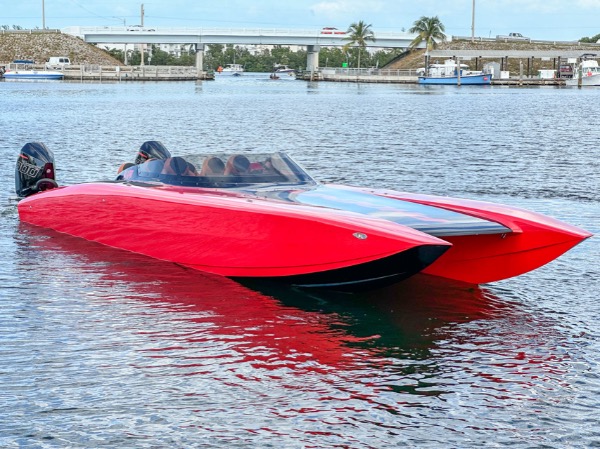 Used 2022 Phoenix 34 XPR Catamaran - Twin Mercury 300R - Open Cockpit for sale Sold at Chicago Motor Cars in West Chicago IL 60185 6