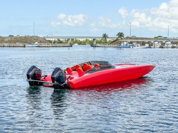 Used-2022-Phoenix-34-XPR-Catamaran---Twin-Mercury-300R---Open-Cockpit