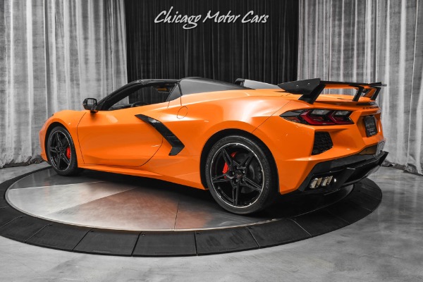 Used 2022 Chevrolet Corvette Stingray Convertible ONLY 397 Miles! Amplify Orange! Perf. Exhaust! LOADED for sale Sold at Chicago Motor Cars in West Chicago IL 60185 3