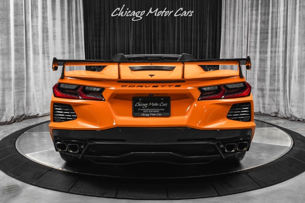 Used 2022 Chevrolet Corvette Stingray Convertible ONLY 397 Miles! Amplify Orange! Perf. Exhaust! LOADED for sale Sold at Chicago Motor Cars in West Chicago IL 60185 4