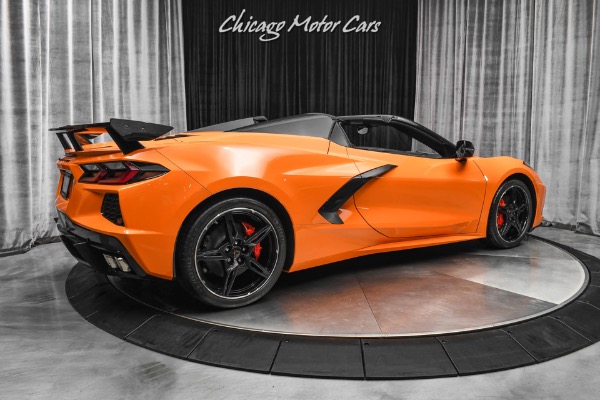 Used 2022 Chevrolet Corvette Stingray Convertible ONLY 397 Miles! Amplify Orange! Perf. Exhaust! LOADED for sale Sold at Chicago Motor Cars in West Chicago IL 60185 5