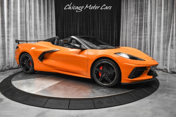 Used 2022 Chevrolet Corvette Stingray Convertible ONLY 397 Miles! Amplify Orange! Perf. Exhaust! LOADED for sale Sold at Chicago Motor Cars in West Chicago IL 60185 6