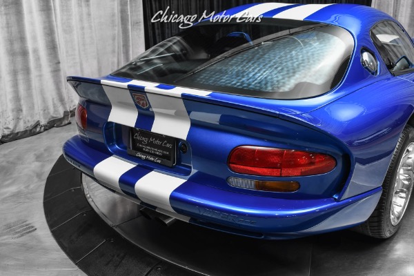 Used-1997-Dodge-Viper-GTS-Coupe-ONLY-2K-Miles-Viper-Blue-wStripes-Collector-Quality-Example