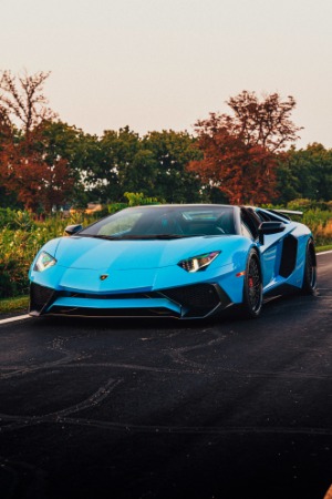Used 2016 Lamborghini Aventador LP750-4 SV Roadster Only 4K Miles Blu Cepheus Carbon FULL PPF LOADED for sale Sold at Chicago Motor Cars in West Chicago IL 60185 3