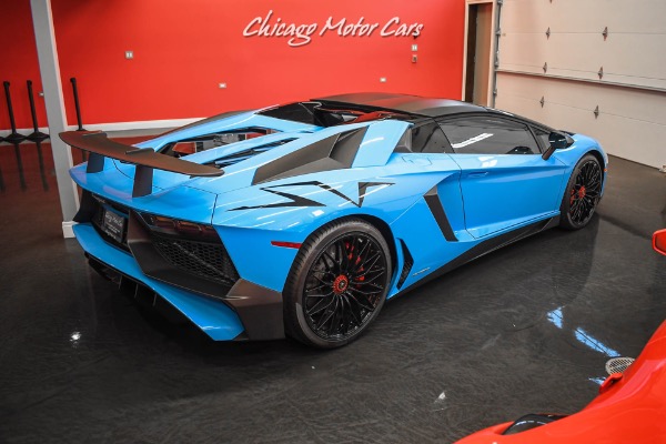 Used-2016-Lamborghini-Aventador-LP750-4-SV-Roadster-Only-2K-Miles-Blu-Cepheus-Carbon-FULL-PPF-LOADED