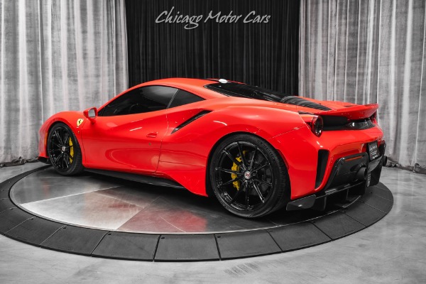Used 2019 Ferrari 488 Pista Coupe ONLY 3k Miles! HRE Wheels! FULL PPF! TONS of Carbon! $123K+ in Option for sale Sold at Chicago Motor Cars in West Chicago IL 60185 3