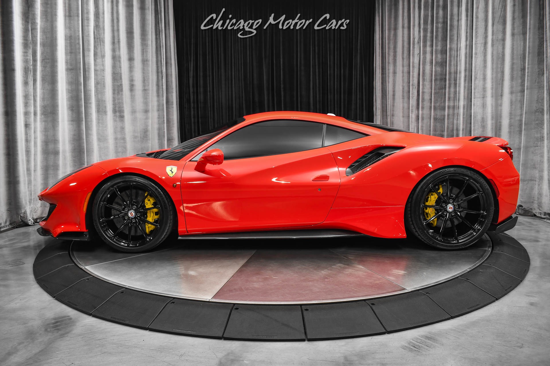 Used-2019-Ferrari-488-Pista-Coupe-ONLY-3k-Miles-HRE-Wheels-FULL-PPF-TONS-of-Carbon-123K-in-Option