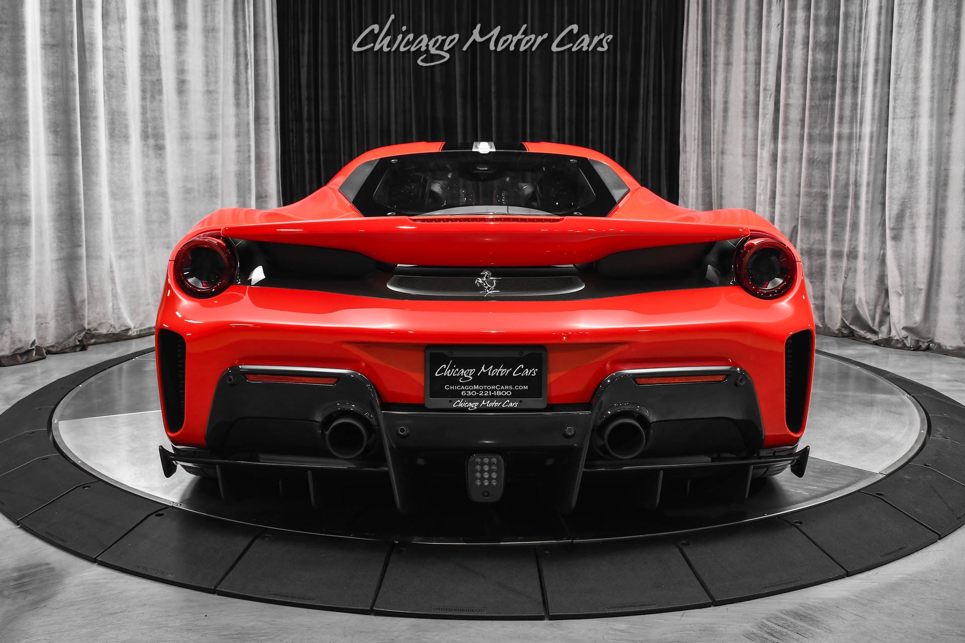 Used-2019-Ferrari-488-Pista-Coupe-ONLY-3k-Miles-HRE-Wheels-FULL-PPF-TONS-of-Carbon-123K-in-Option
