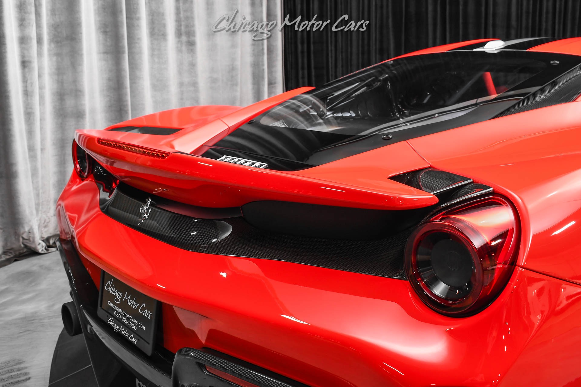 Used-2019-Ferrari-488-Pista-Coupe-Only-1K-Miles-NOVITEC-WHEELS---SPRINGS-TONS-OF-Carbon-Fiber-RARE