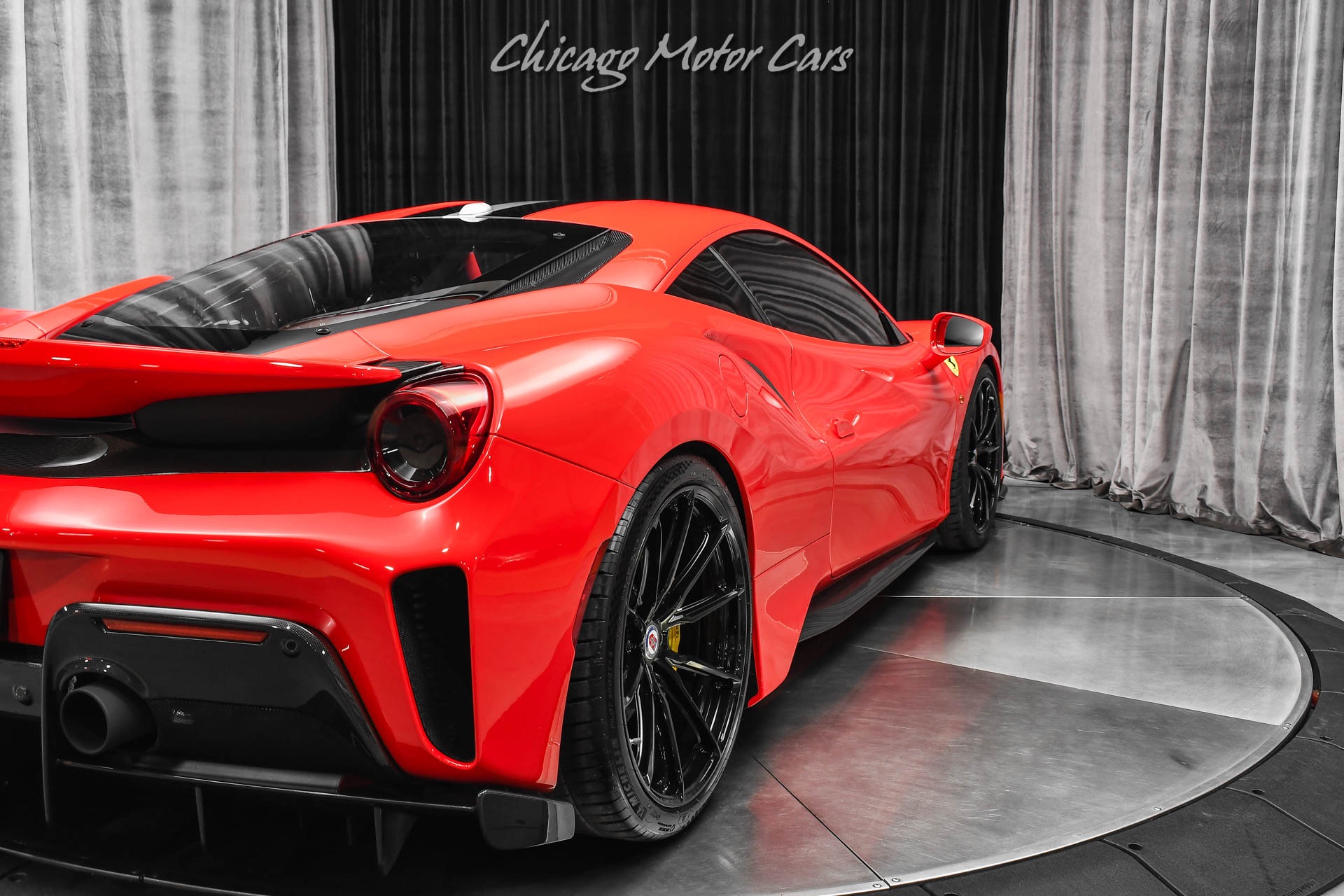 Used-2019-Ferrari-488-Pista-Coupe-ONLY-3k-Miles-HRE-Wheels-FULL-PPF-TONS-of-Carbon-123K-in-Option