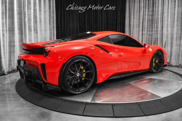Used 2019 Ferrari 488 Pista Coupe ONLY 3k Miles! HRE Wheels! FULL PPF! TONS of Carbon! $123K+ in Option for sale Sold at Chicago Motor Cars in West Chicago IL 60185 5