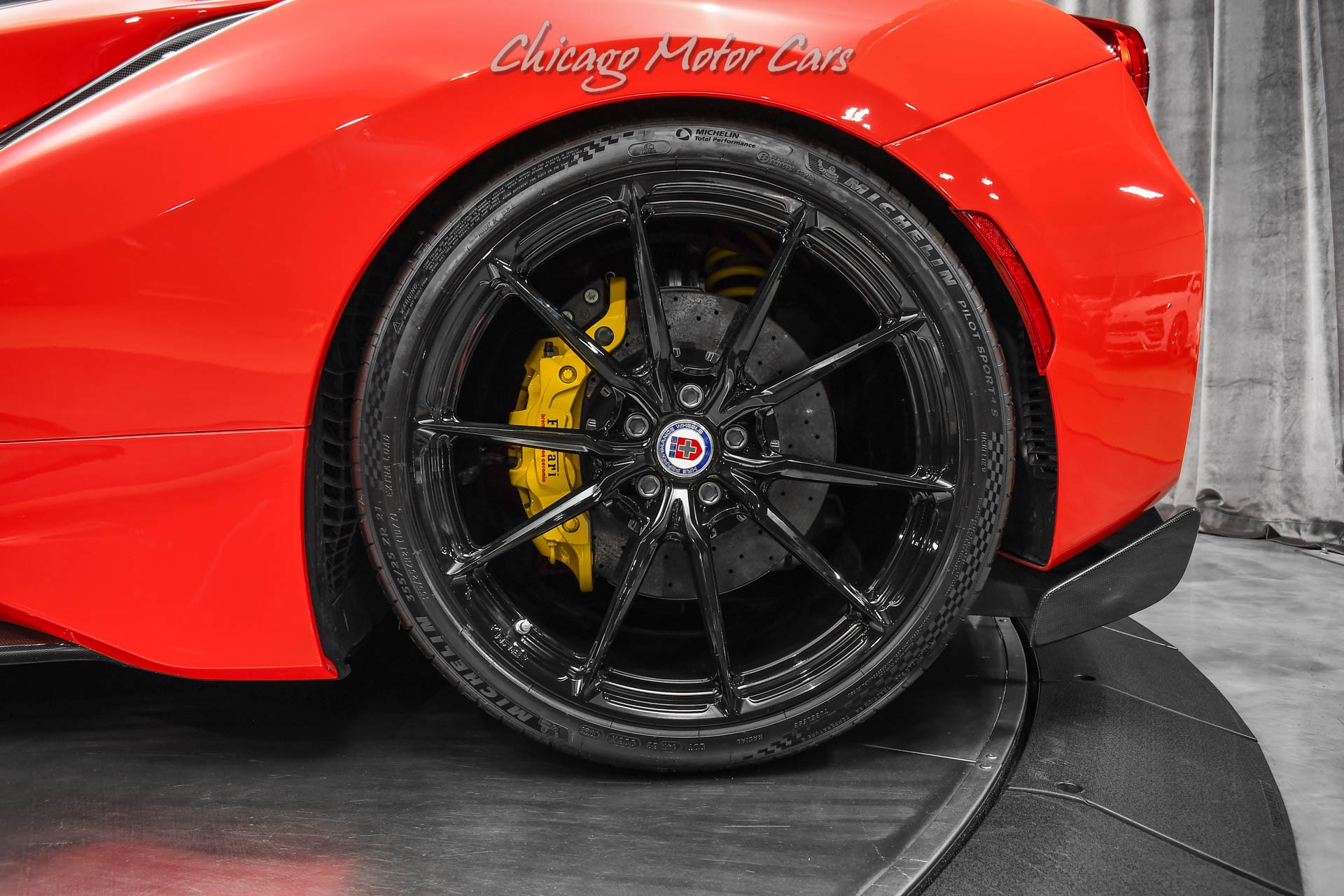 Used-2019-Ferrari-488-Pista-Coupe-ONLY-3k-Miles-HRE-Wheels-FULL-PPF-TONS-of-Carbon-123K-in-Option