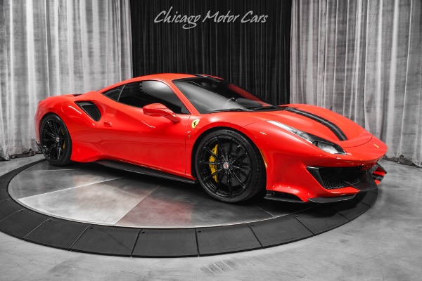Used 2019 Ferrari 488 Pista Coupe ONLY 3k Miles! HRE Wheels! FULL PPF! TONS of Carbon! $123K+ in Option for sale Sold at Chicago Motor Cars in West Chicago IL 60185 6