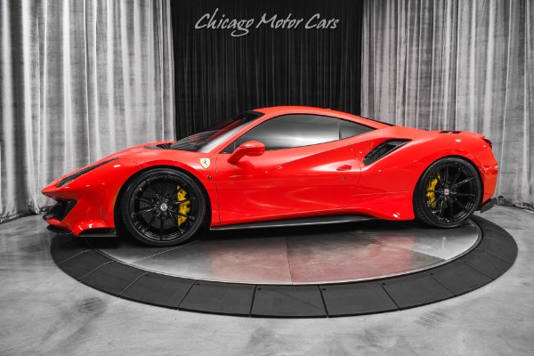 Used 2019 Ferrari 488 Pista Coupe ONLY 3k Miles! HRE Wheels! FULL PPF! TONS of Carbon! $123K+ in Option for sale Sold at Chicago Motor Cars in West Chicago IL 60185 1