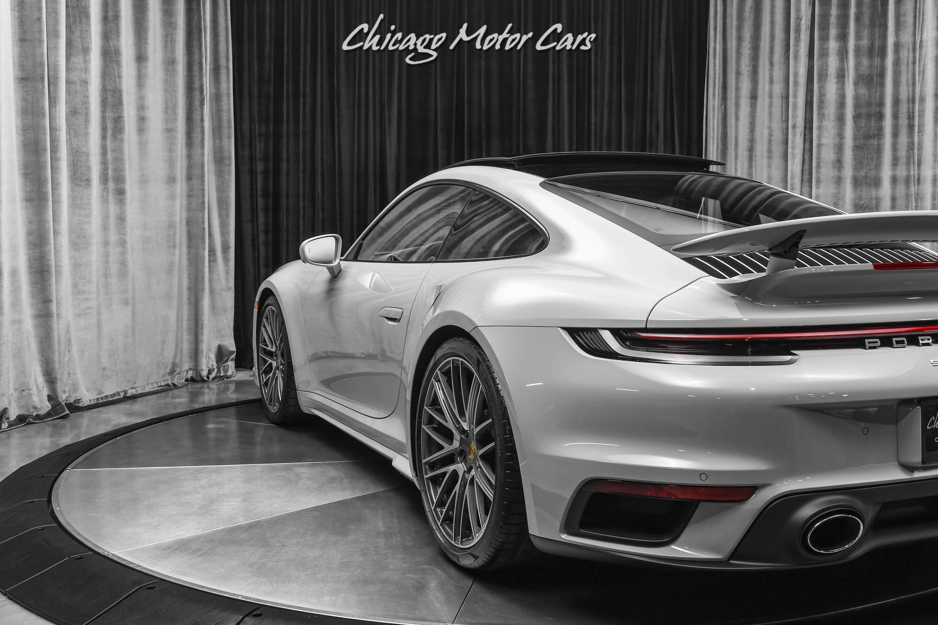 Used-2021-Porsche-911-Turbo-S-Coupe-ONLY-122-Miles-Chalk-Burmester-High-End-Front-Lift-LOADED