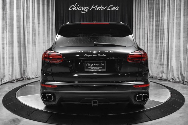 Used 2015 Porsche Cayenne Turbo SUV MSRP $170K+ LOADED! Burmester Audio! PCCBs! for sale Sold at Chicago Motor Cars in West Chicago IL 60185 4