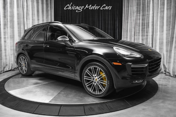 Used 2015 Porsche Cayenne Turbo SUV MSRP $170K+ LOADED! Burmester Audio! PCCBs! for sale Sold at Chicago Motor Cars in West Chicago IL 60185 6