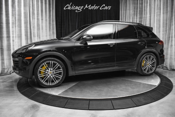 Used 2015 Porsche Cayenne Turbo SUV MSRP $170K+ LOADED! Burmester Audio! PCCBs! for sale Sold at Chicago Motor Cars in West Chicago IL 60185 1