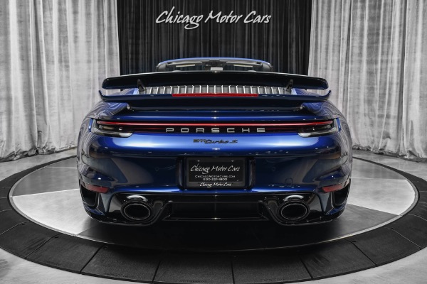 Used 2021 Porsche 911 Turbo S Convertible ONLY 7K Miles SportDesign Pkg! Sport Seats Plus! LOADED for sale Sold at Chicago Motor Cars in West Chicago IL 60185 4