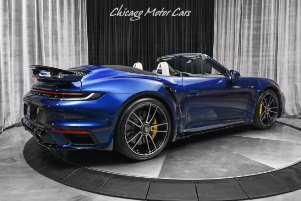 Used 2021 Porsche 911 Turbo S Convertible ONLY 7K Miles SportDesign Pkg! Sport Seats Plus! LOADED for sale Sold at Chicago Motor Cars in West Chicago IL 60185 5