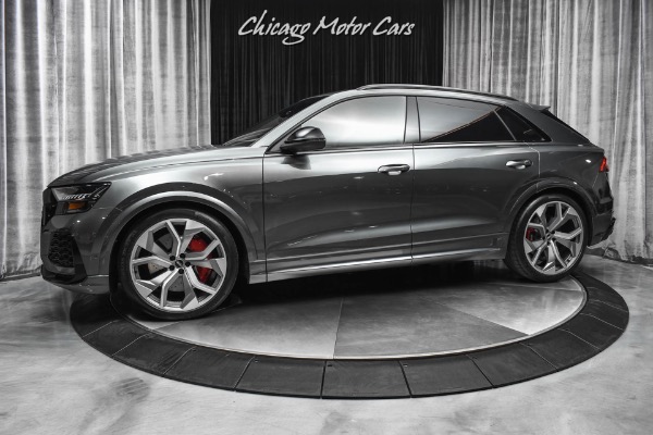 Used 2021 Audi RS Q8 4.0T quattro SUV LOW Miles! Executive Pkg! Black Optic Pkg! RS Design Pkg! for sale Sold at Chicago Motor Cars in West Chicago IL 60185 1
