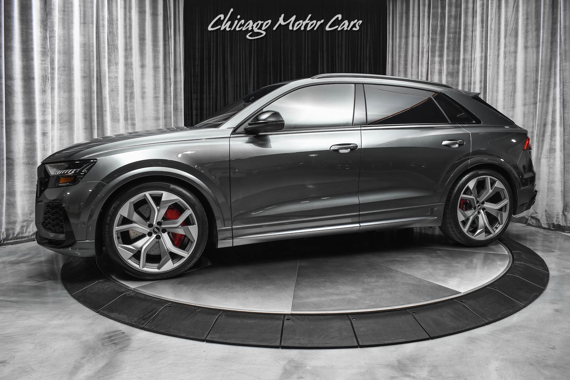 Used 2021 Audi RS Q8 4.0T quattro SUV LOW Miles! Executive Pkg! Black Optic Pkg! RS Design Pkg! for sale Sold at Chicago Motor Cars in West Chicago IL 60185 1
