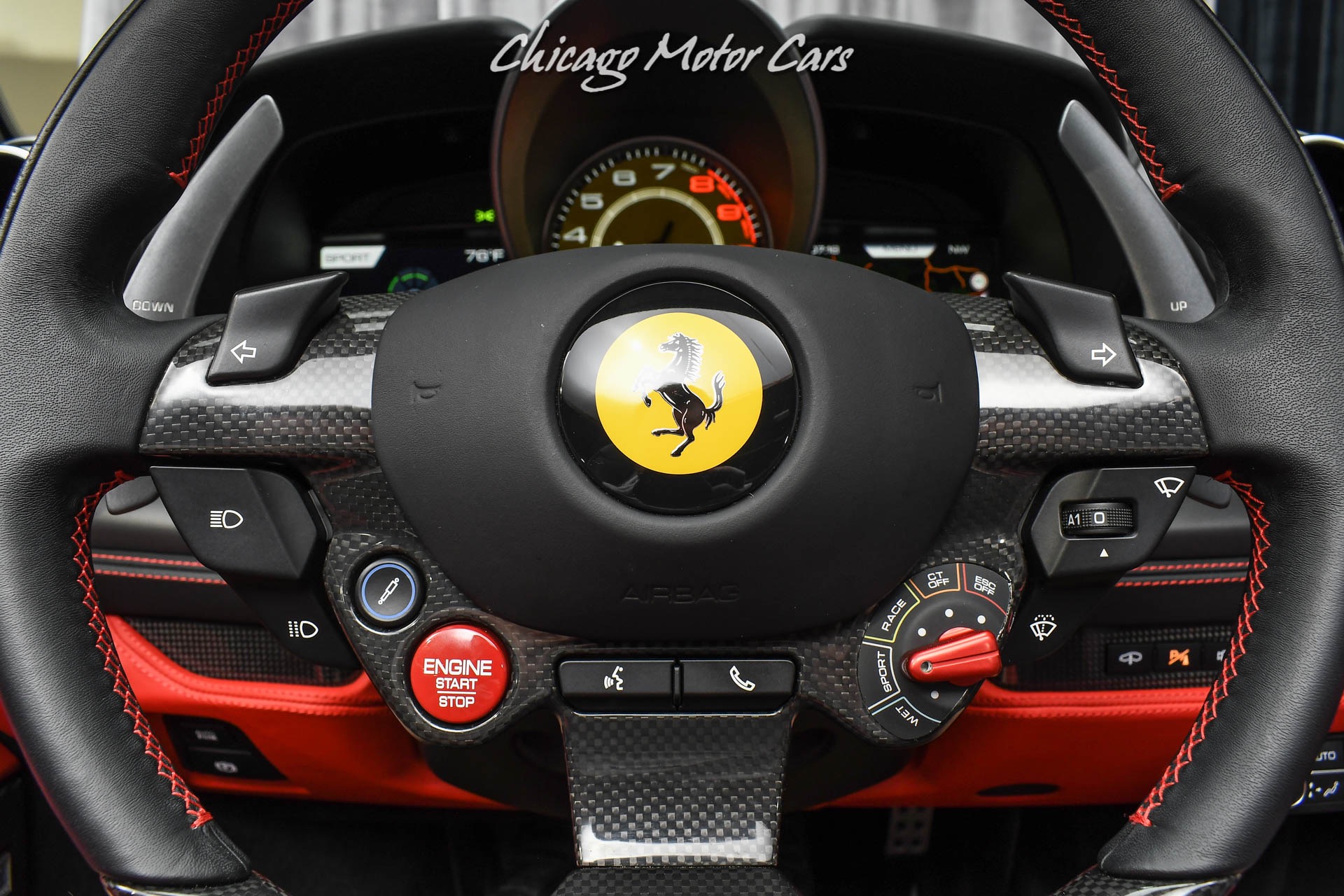 Used-2021-Ferrari-F8-Spider-Convertible-Only-2300-Miles-HOT-Spec-Carbon-Fiber-Front-Lift-Front-PPF