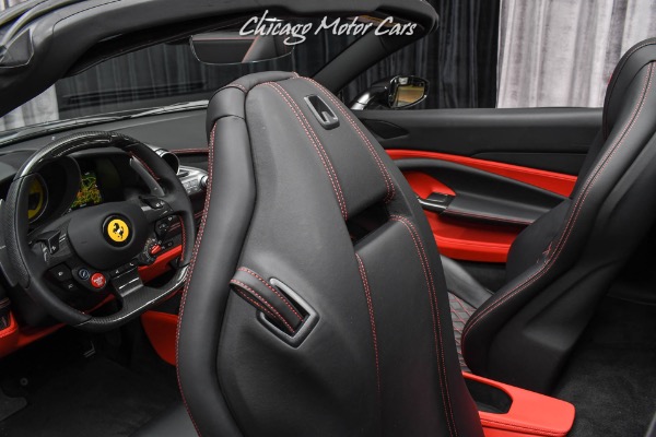 Used-2021-Ferrari-F8-Spider-Convertible-Only-2300-Miles-HOT-Spec-Carbon-Fiber-Front-Lift-Front-PPF