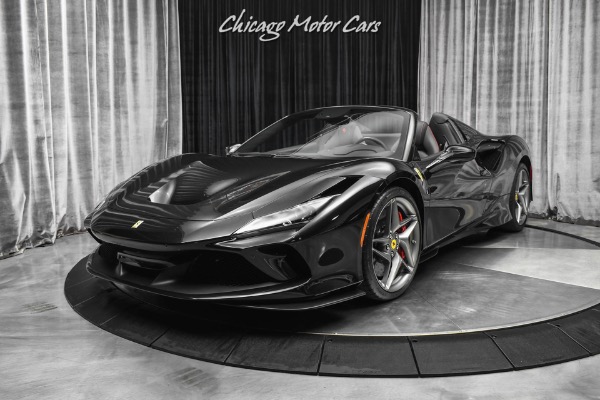 Used-2021-Ferrari-F8-Spider-Convertible-Only-2300-Miles-HOT-Spec-Carbon-Fiber-Front-Lift-Front-PPF